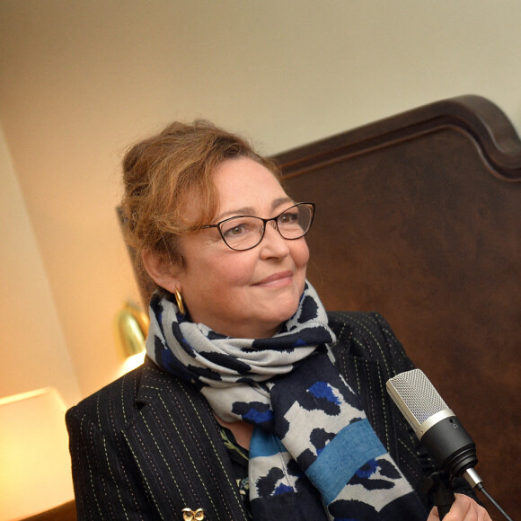 Exclusif - Catherine Frot - Press Junket lors du festival d'Unifrance "My French Film festival 2021" à l'hôtel Rochechouart à Paris. Le 13 janvier 2021. © Veeren/Bestimage