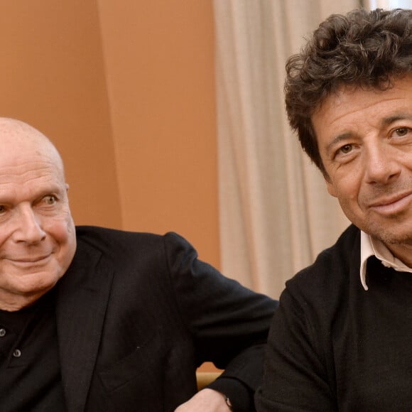 Exclusif - Patrick Bruel et Bernard Stora - Press Junket lors du festival d'Unifrance "My French Film festival 2021" à l'hôtel Rochechouart à Paris. Le 14 janvier 2021. © Veeren/Bestimage