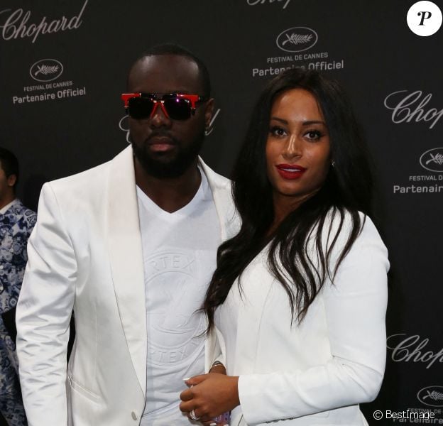 Maitre Gims et sa femme DemDem - Photocall de la soirée Chopard lors du 69ème Festival International du Film de Cannes.