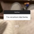 Demdem a répondu aux questions de ses fans sur Instagram le 19 janvier 2021.