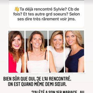 Delphine Tellier évoque sa relation avec sa demi-soeur Sylvie Tellier - Instagram