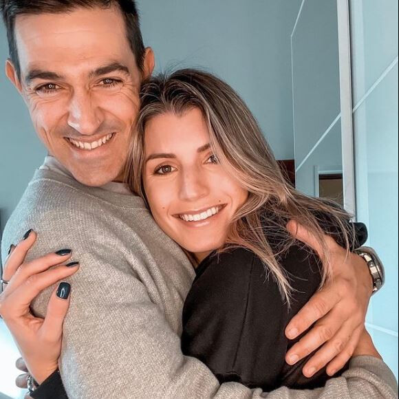 Jean-Pascal Lacoste et Delphine Tellier sur Instagram