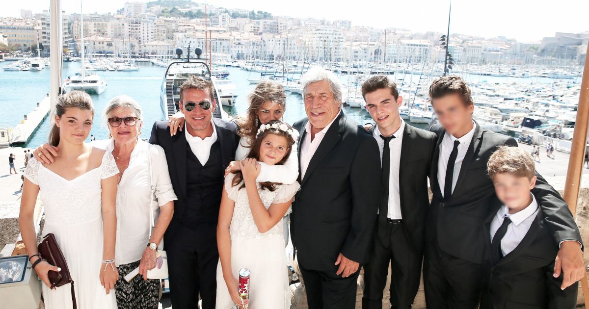 Exclusif -Aurore Aleman, ses deux filles Louise et Jade, Benjamin