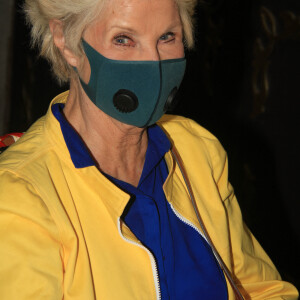 Danièle Gilbert lors de la soirée de remise de la "Fourchette d'Or" au restaurant "La Table Marocaine" de Gérard et Bouchra Atlani à Paris le 15 septembre 2020. © Philippe Baldini / Bestimage