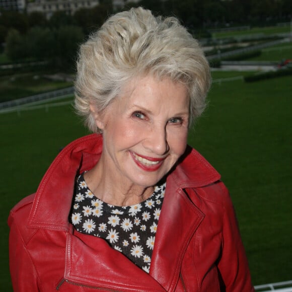 Exclusif - Danièle Gilbert - Soirée pour la remise du prix "Cep d'Or" à l'hippodrome d'Auteuil organisée par D. Zienkiewicz (directeur général de Exult World Wines) à Paris le 12 Septembre 2019. © JLPPA / Bestimage