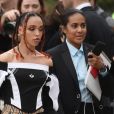 FKA Twigs - Arrivée des people au défilé Burberry 2019 lors de la fashion week à Londres, le 16 septembre 2019.