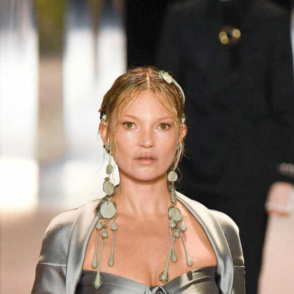 Kate Moss - Défilé Haute Couture Fendi collection printemps / été 2021 à Paris le 27 janvier 2021.