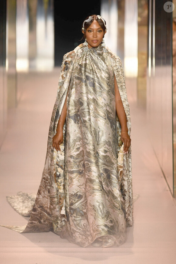 Naomi Campbell - Défilé Haute Couture Fendi collection printemps / été 2021 à Paris le 27 janvier 2021.