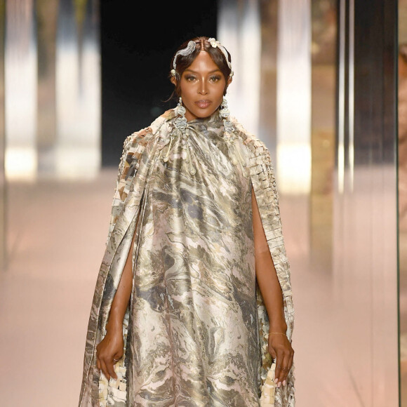 Naomi Campbell - Défilé Haute Couture Fendi collection printemps / été 2021 à Paris le 27 janvier 2021.