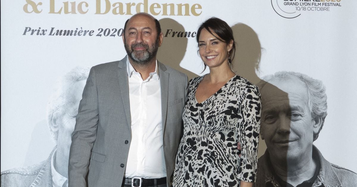 Kad Merad et sa compagne Julia Vignali, lors de la cérémonie de clôture
