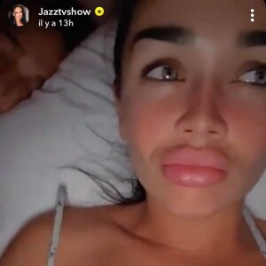 Jazz et son mari Laurent réconciliés partagent leur soirée sur Snapchat.