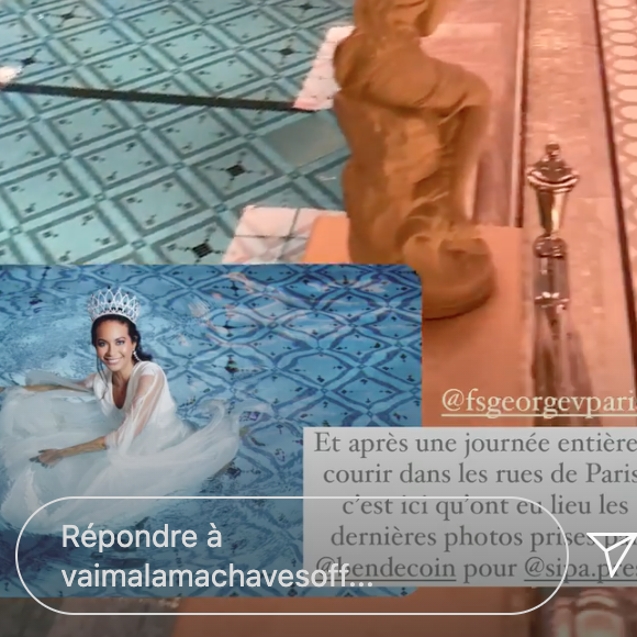 Iris Mittenaere, Diego El Glaoui, Vaïmalama Chaves et Nicolas Fleury : leur double date de rêve à l'Hötel George V de Paris.