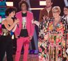 Exclusif - Barbara Pravi ( qui sera la candidate française à l'Eurovision) , Laurence Boccolini - Émission "Eurovision France, c'est vous qui décidez" sur France 2 en direct du Studio 128 à la Plaine Saint-Denis © Tizianoda Silva / Pierre Perusseau / Bestimage