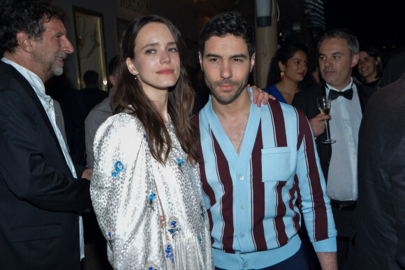 Stacy Martin, Tahar Rahim - Soirée du film "Les joueurs" à la plage Magnum lors du 71e festival International de Cannes. Le 11 mai 2018. © CVS/Bestimage