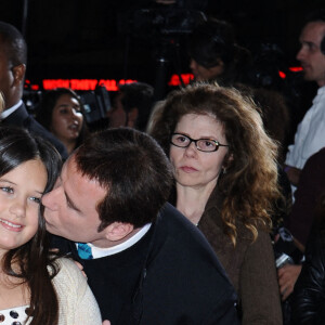 Archive - John Travolta, Kelly Preston et leur fille Ella Blue Travolta. Le 9 novembre 2009.