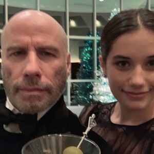 John Travolta et sa fille Ella sur Instagram. Le 22 juin 2020.