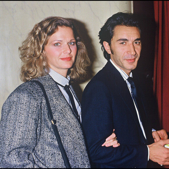 Jeane Manson et Richard Berry en 1984.
