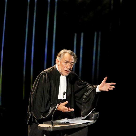 Exclusif - Richard Berry lors de la représentation de la pièce Plaidoiries "Je vous demande l'impossible" lors du Festival de Ramatuelle, France, le 10 août 2019. © Luc Boutria/Nice Matin/Bestimage