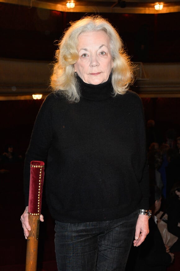 Catherine Hiegel - Cérémonie de remise du prix du Brigadier au Théâtre Montparnasse à Paris le 17 février 2017. © Coadic Guirec / Bestimage