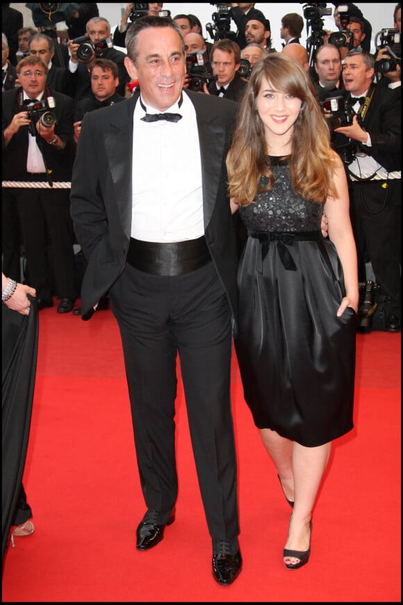 Thierry Ardisson et sa fille Ninon -  62e Festival de Cannes 2009