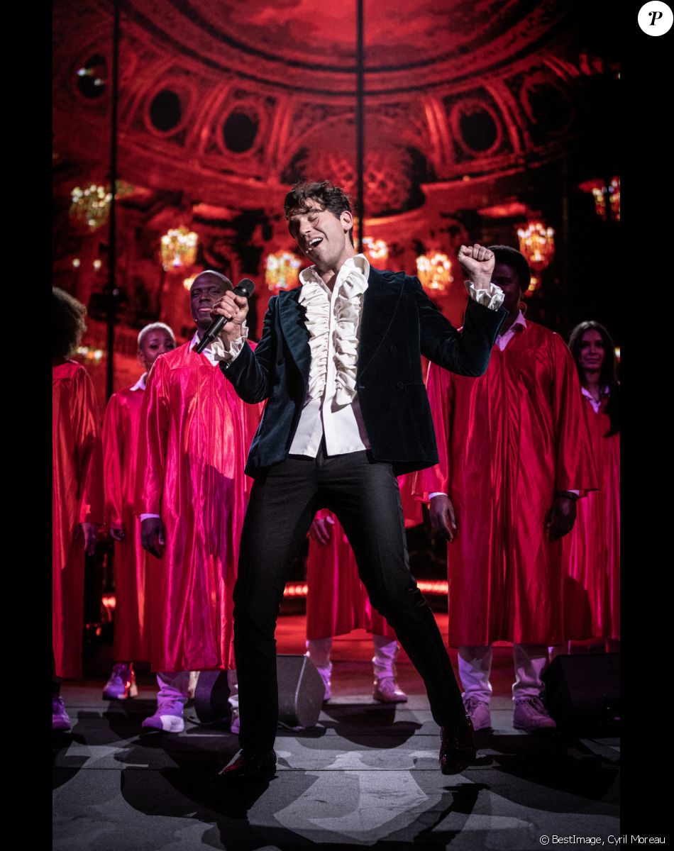 Exclusif - Mika en concert à l'Opéra Royal de Versailles, diffusé le 5 février sur France 5. Le 16 décembre 2020 © Cyril Moreau / Bestimage