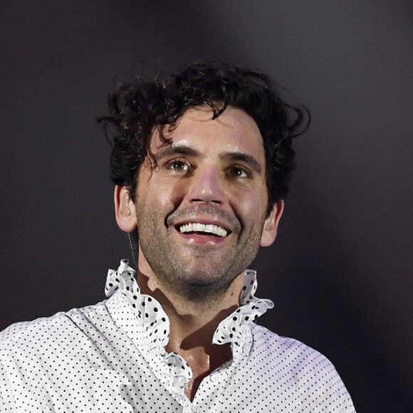 Mika en concert à Padoue en Italie le 1er février 2020. 
