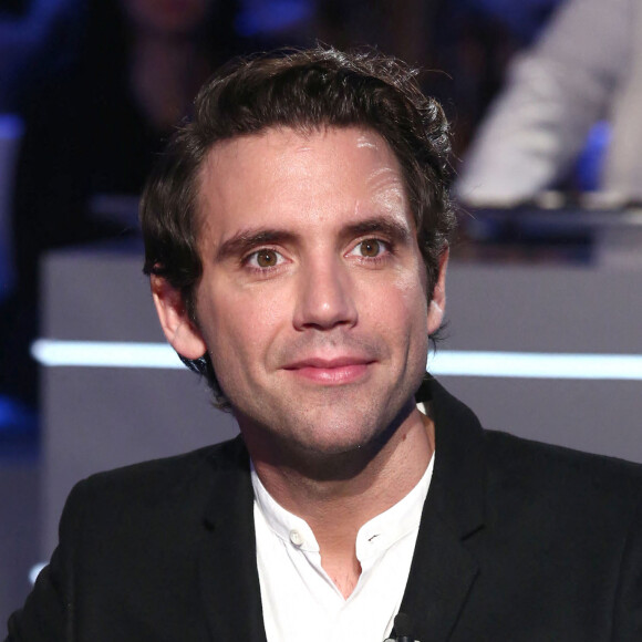 Mika sur le plateau de l'émssion télé "Domenica In Roma" à Rome le 13 octobre 2019. 