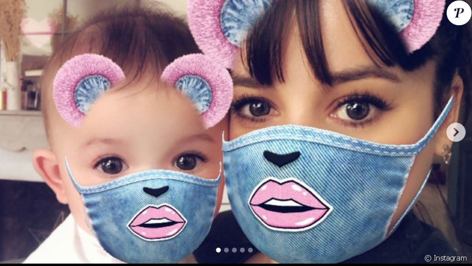 Alizée en famille sur Instagram.
