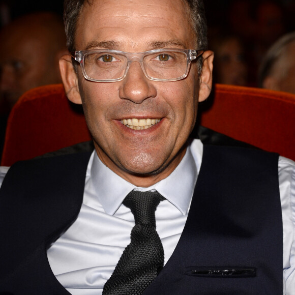 Julien Courbet - Conférence de presse de rentrée du groupe RTL à Paris le 7 septembre 2016. © Coadic Guirec / Bestimage