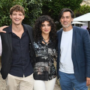 Vincent Macaigne, Jenna Thiam, Niels Schneider, Camelia Jordana et Emmanuel Mouret - Photocall du film "Les choses qu'on dit les choses qu'on fait" - Festival du film Francophone d'Angoulême. © Guirec Coadic / Bestimage