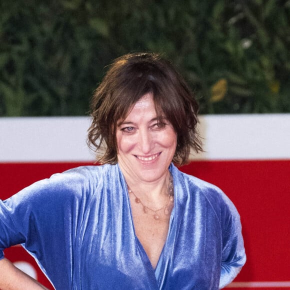 Valeria Bruni-Tedeschi à la projection du film "Eté 85" au 15 ème Festival International du Film à Rome, le 17 octobre 2020.