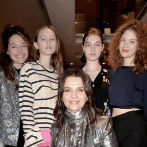 Exclusif - Juliette Binoche, Marie Zabukovec, Lily Taieb, Anamaria Vartolomei et Pauline Briand - Projection du film " La bonne épouse " lors de l'ouverture de" My French Film Festival " d'Unifrance à Paris le 15 janvier 2020 . © Christophe Clovis - Veeren Ramsamy / Bestimage