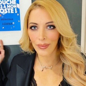 Loana lors de son passage dans "Touche pas à mon poste" (C8) le 9 février 2021.