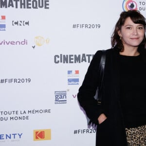 Emma de Caunes - Photocall de la soirée d'ouverture de la 7ème édition du Festival International du Film Restauré (FIFR) "Toute la mémoire du monde" à la Cinémathèque française à Paris le 13 mars 2019. © CVS/Bestimage 