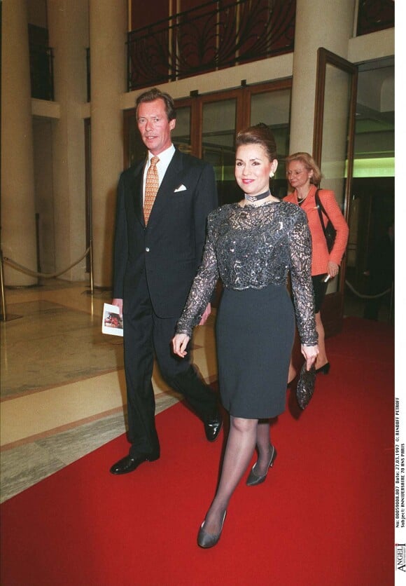 Maria Teresa et Henri de Luxembourg en 1997.