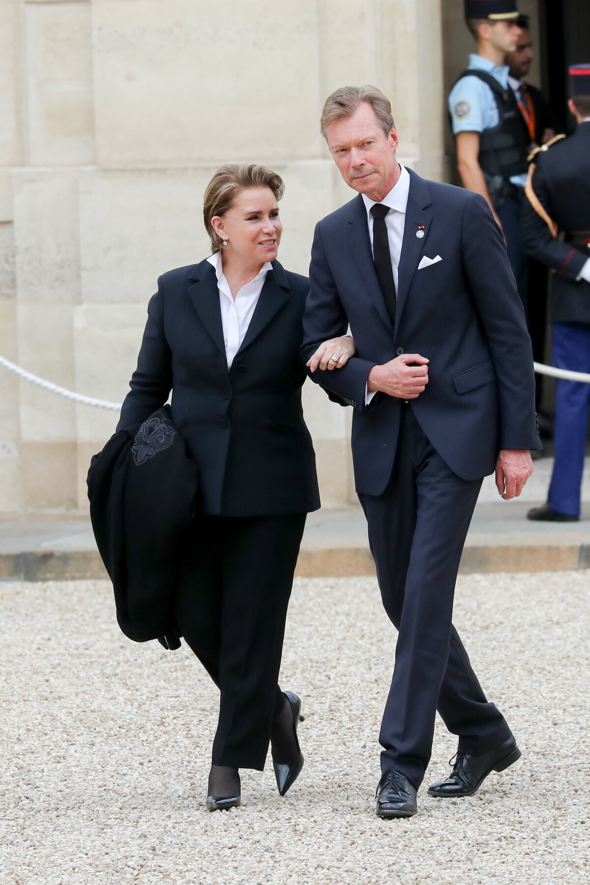 Photo Le grandduc Henri de Luxembourg, la grande duchesse María