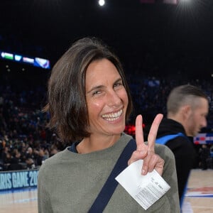 Alessandra Sublet au match de NBA Game Paris 2020 entre les Bucks de Milwaukee et les Charlotte Hornet à l'AccorHotels Arena à Paris le 24 janvier 2020. © Veeren / Bestimage