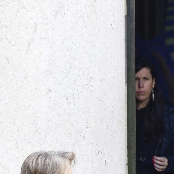 Patrick Chesnais - Obsèques de Maurice Bénichou à la Coupole du Père Lachaise à Paris, le 20 juin 2019.