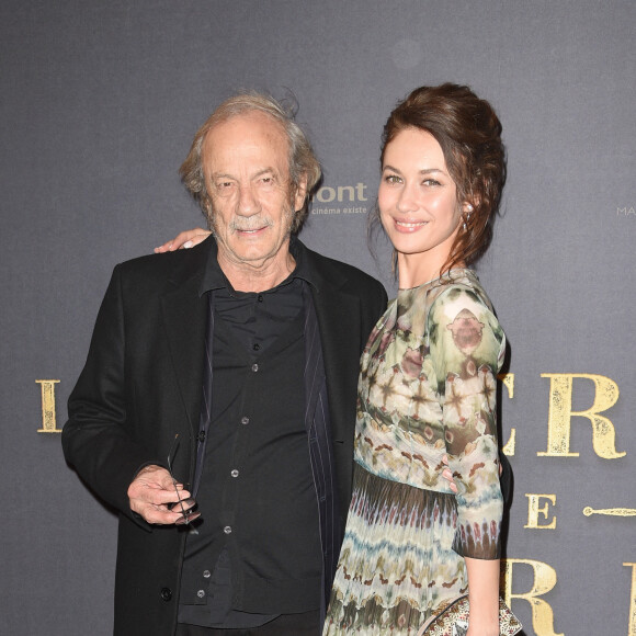 Patrick Chesnais et Olga Kurylenko - Avant-première du film policier "L'Empereur de Paris" au cinéma Gaumont-Opéra à Paris. Le 10 décembre 2018. © Coadic Guirec/Bestimage