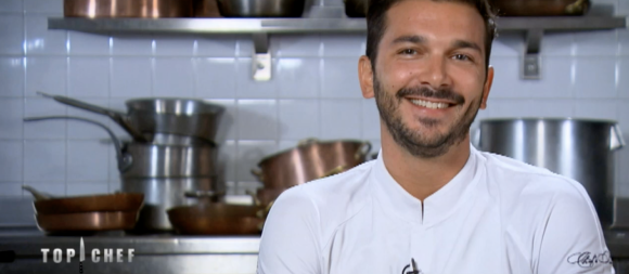 Pierre, candidat de "Top Chef 2021", sur M6.