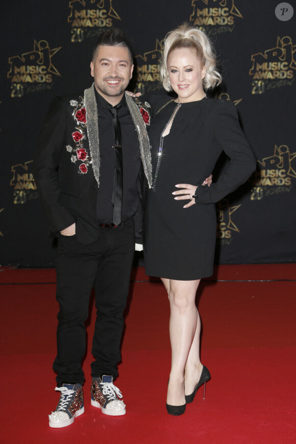 Chris Marques et sa femme Jaclyn - 20ème cérémonie des NRJ Music Awards au Palais des Festivals à Cannes. Le 10 novembre 2018 © Christophe Aubert via Bestimage