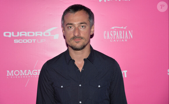 Exclusif - Sébastien Thoen - Photocall du dîner de l'équipe du Grand Journal de Canal Plus à la suite Sandra and Co au 63 la Croisette, à l'occasion du 68ème festival international du film de Cannes.