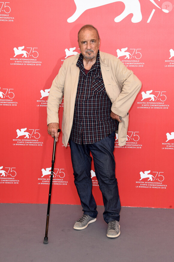 Jean-Claude Carriere - Photocall des acteurs du film "At Eternity's Gate" pendant la 75e édition du Festival du Film International de Venise, la Mostra. Le 3 septembre 2018. 