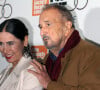 Nahal Tajadod et son mari Jean-Claude Carrière - Première du film "At Eternity's Gate" à l'occasion du 56e festival du film de New York.