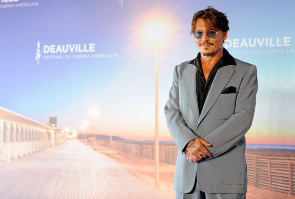 Johnny Depp au photocall du film "Waiting For The Barbarians" lors du 45éme festival du Cinéma Américain de Deauville, France, le 8 septembre 2019. 