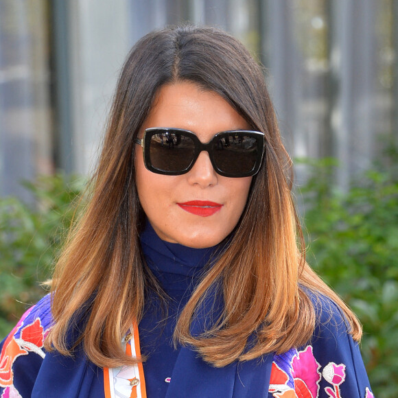 Exclusif - Karine Ferri - People au défilé de mode PAP printemps-été 2020 "Leonard" à Paris le 27 septembre 2019 © Veeren / Christophe Clovis / Bestimage