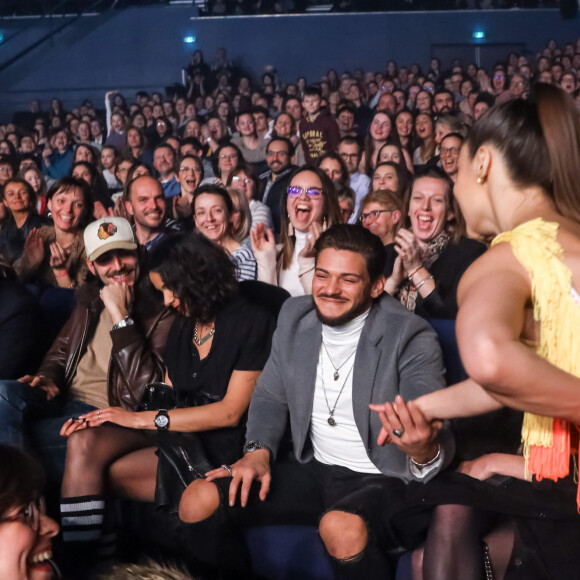 Exclusif - Denitsa Ikonomova, Rayane Bensetti, Shy'm, Camille Combal - La troupe "EntreNous By D'Pendanse" en tournée au Palais des Sports. Le 7 Mars 2020. © Cyril Moreau/Bestimage