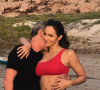 Katharine McPhee et son mari David Foster. Photo publiée le 14 février 2021.