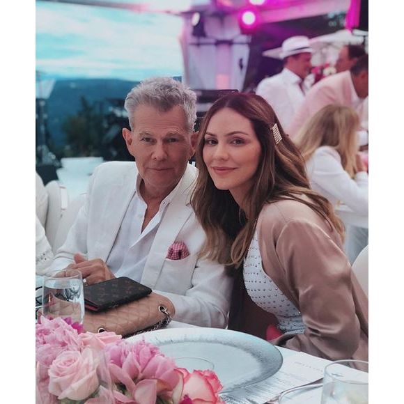 Katharine McPhee Foster et son mari David Foster