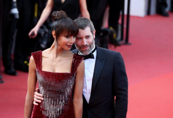 Sonia Rolland et son compagnon Jalil Lespert - Montée des marches du film "Loving" lors du 69ème Festival International du Film de Cannes. Le 16 mai 2016. © Borde-Jacovides-Moreau/Bestimage